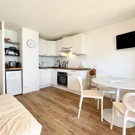 Lovely T2 - Terrasse & Jardin - 50m Des Plages סנט-פייר-קיברון